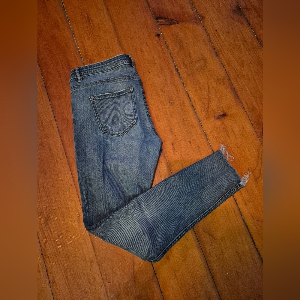 GUC H&M skinny jeans, size 10, light wash